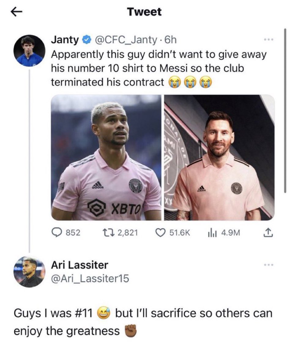 CFC_Janty's tweet photo. The actual player replied 😭😭😭 https://t.co/pteWATAnXT