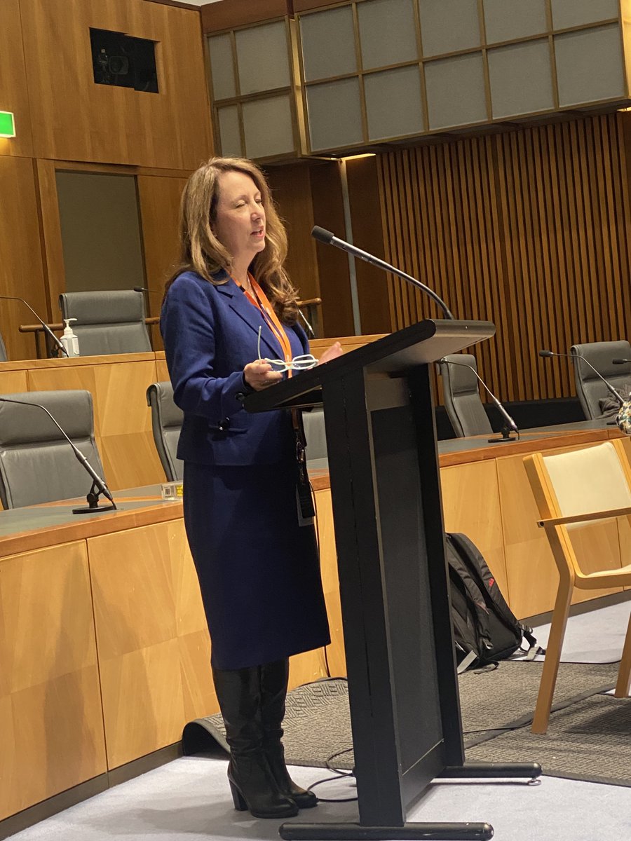 TheRACP's tweet photo. "The child protection statistics are disturbing, and the cost is enormous. It pays to invest" said @DrJackiSmall in her closing remarks at today's #RACPChildHealth Roundtable at Parliament House.

#childhealth #paediatrics #TheRACP https://t.co/Q9zH5eCFGH