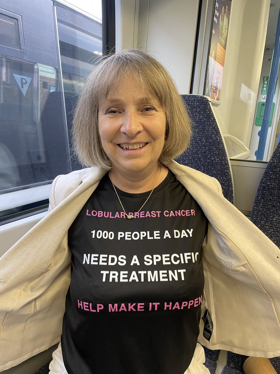 <a href="/SusanMichaelis1/">Susan Michaelis</a> on her way to make a short presentation &amp; poster on higher cancer rates in airline crews at a breast cancer conference organised by <a href="/BreastCancerUK_/">Breast Cancer</a> at <a href="/MiddlesexUni/">Middlesex University</a> #lobularbreastcancer #lobularmoonshotproject #breastcancer