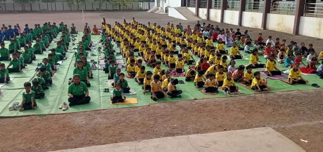 PGPSchopda's tweet photo. Celebration of International Yoga Day. https://t.co/FPCp2PJmMN