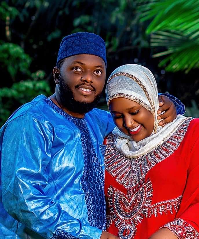 Acram Gumisiriza is joined by his wife Hajat Kulthum Nabunya to celebrate his new age. Happy birthday.