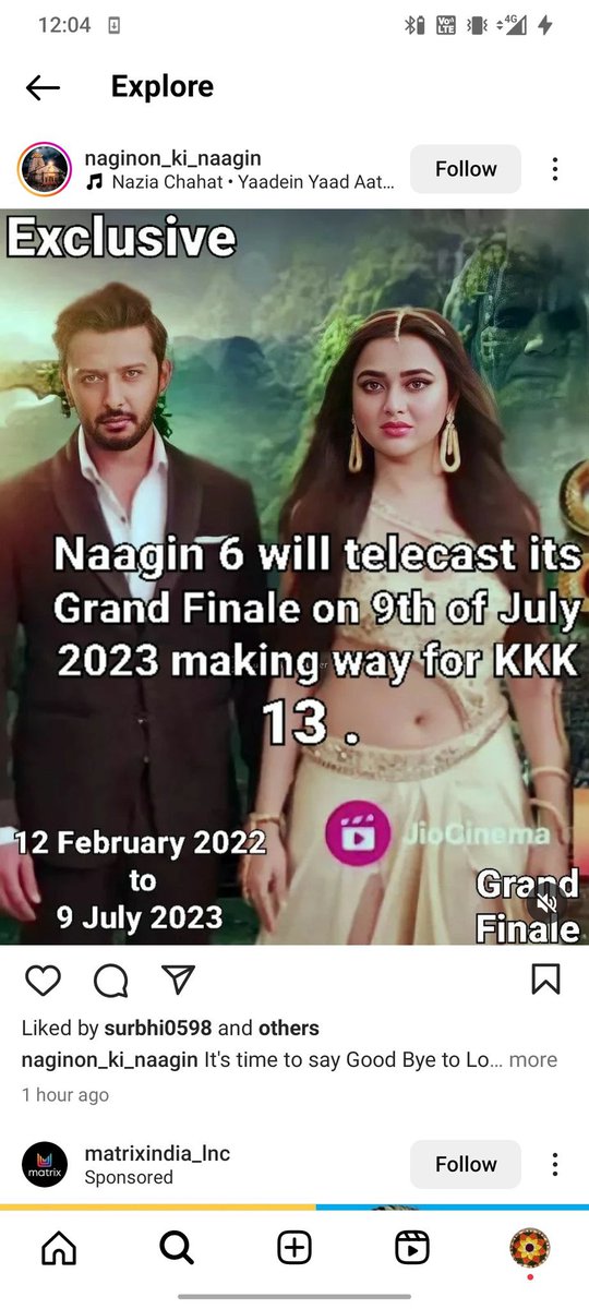 Is it real , this is the second pg i saw putting this news 

#TejRan #TejasswiPrakash #naagin6