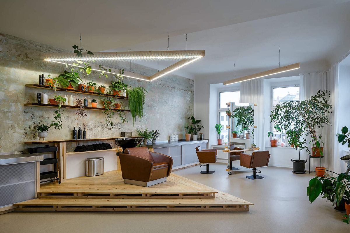 ArchDaily on Twitter "Art & Hair Studio / studio ondrejbelica