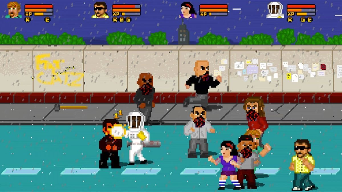 BrawlersAvenue's tweet image. 👊🏿BEU of the Day👊🏿

Fist Puncher
Developer: Team 2Bit (@Team2bit)
Publisher: Adult Swim Games (@AdultSwim)

An 8-bit BEU where you rescue beauty queens, kidnapped by the evil Milkman!
The game features 50 levels on a branching city map &amp;amp; up to 17 characters.

#AdultSwim #BeatEmUp