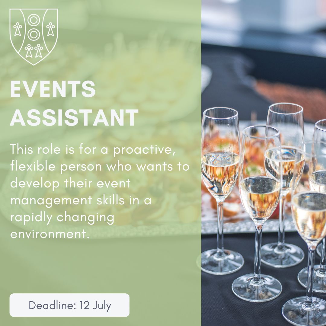 We are #hiring
Looking for an exciting and dynamic events role with the ability to develop your skills and put your own stamp on a role? Then how about applying to be our new Events Assistant.
For more info see our website: lnkd.in/e2_PK_wD
#workwithus #workwithreuben