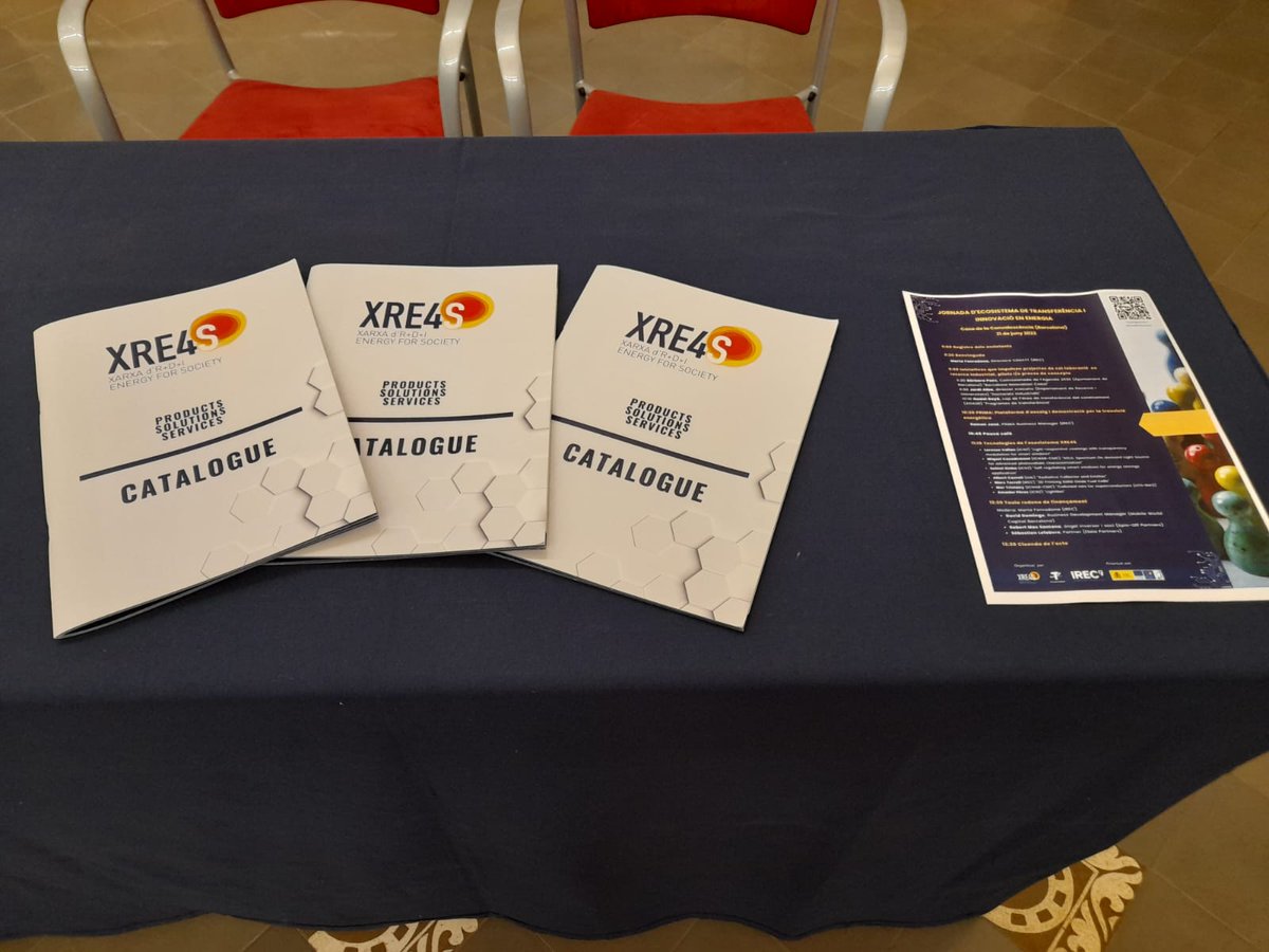 XRE4S's tweet photo. ➡️Tot a punt per començar la "Jornada d'ecosistema de transferència i innovació en energia" a la Casa de la Convalescència. Esteu preparats?
@IREC_Energia @XRE4S #TransHEner2 #TechTransfer #FemXarxa https://t.co/BFu3B4u1qX
