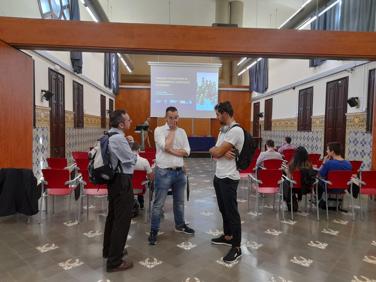 XRE4S's tweet photo. ➡️Tot a punt per començar la "Jornada d'ecosistema de transferència i innovació en energia" a la Casa de la Convalescència. Esteu preparats?
@IREC_Energia @XRE4S #TransHEner2 #TechTransfer #FemXarxa https://t.co/BFu3B4u1qX