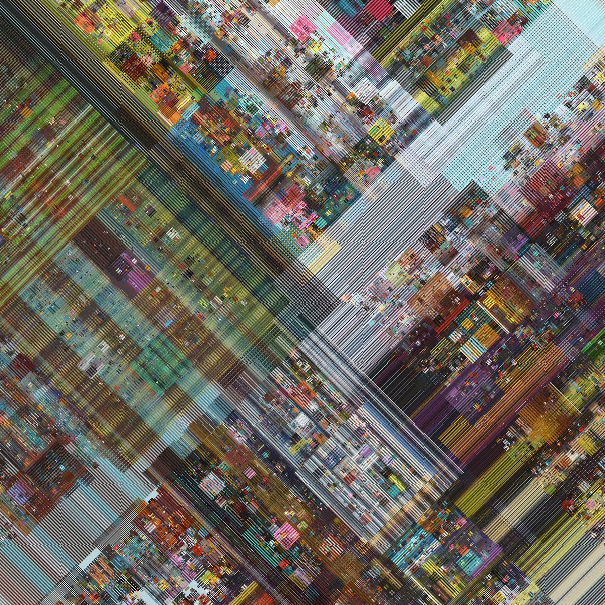 Crypto1977's tweet image. I wouldnt trade it for a Casey Reas CAAI which you could've bought for a fraction of this Fidenza.