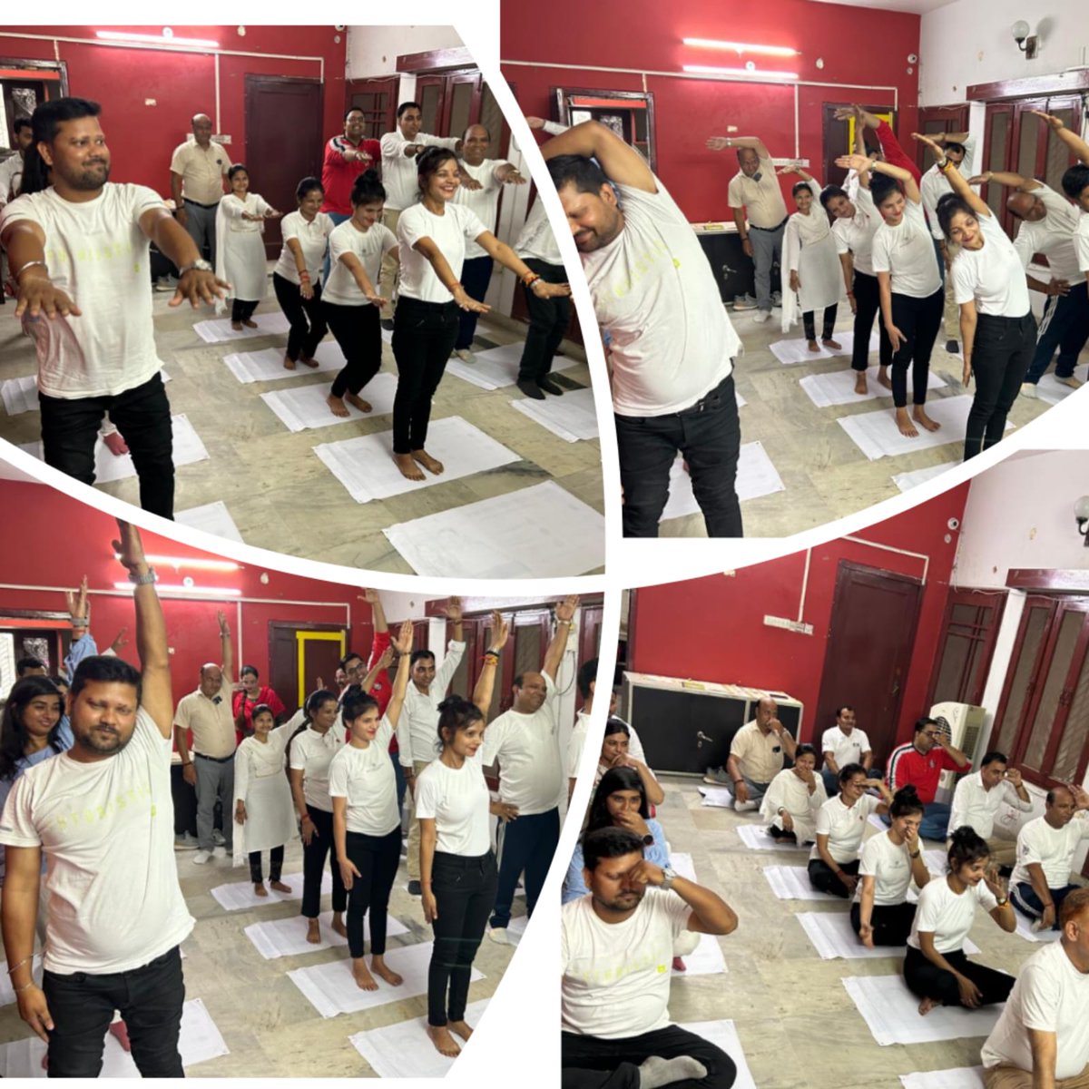 Yoga at CSC office  Uttar Pradesh

<a href="/moayush/">Ministry of Ayush</a>
<a href="/CSCegov_/">CSCeGov</a>
<a href="/CSCSPV_Health/">CSC Health</a>
<a href="/CSCUttarPradesh/">CSC Uttar Pradesh</a>

#CSCpeYoga
#MyYogaMyPose