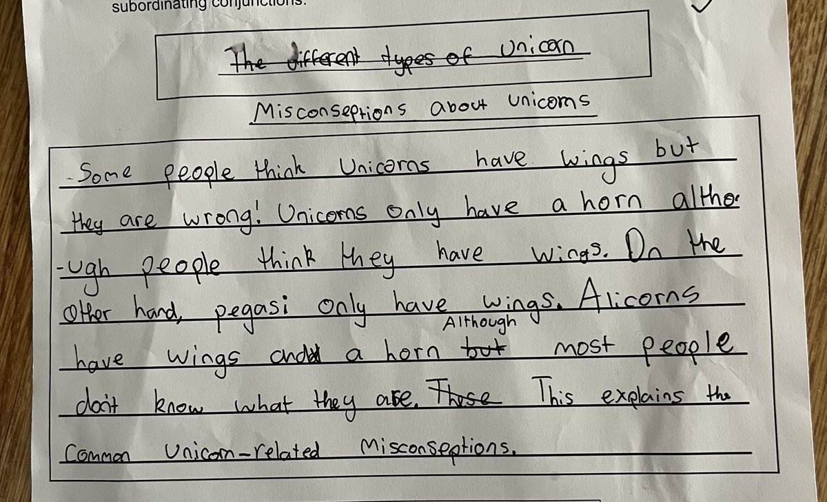 Setul Mehta (@setulmehta) on Twitter photo An important misconception about unicorns by eldest daughter Mehta… I’ve learnt something new. <a href="/priestmeadproud/">Priestmead Primary</a> <a href="/tpptharrow/">The Pegasus Partnership Trust</a> #education #writing #unicorn #alicorn An important misconception about unicorns by eldest daughter Mehta… I’ve learnt something new. <a href="/priestmeadproud/">Priestmead Primary</a> <a href="/tpptharrow/">The Pegasus Partnership Trust</a> #education #writing #unicorn #alicorn