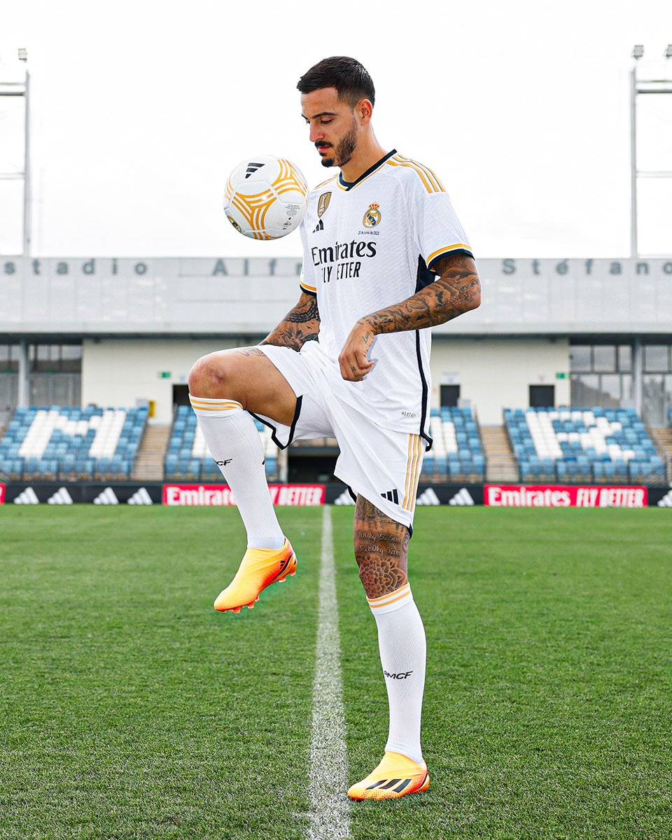 realmadrid's tweet photo. ⚪️1️⃣4️⃣⚪️
⚽️ @JoseluMato9
#JoseluIsBack https://t.co/95bax0lJzA