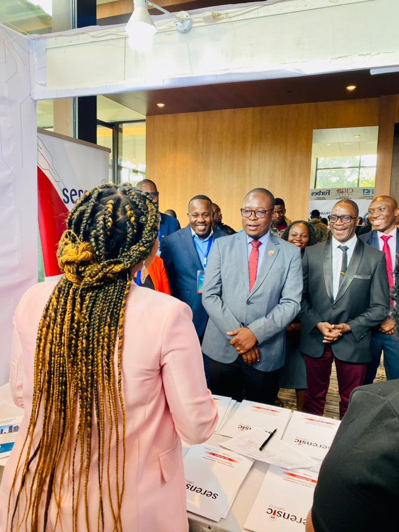 Here i was explaining to honorable <a href="/EngKundo/">Eng. Kundo Andrea Mathew (Mb)</a> that we are Tanzanian Found and based Cybersecurity company. “ kampuni ya kitanzania, kwaajili wa Tanzania, Tanzania to the world” 😂