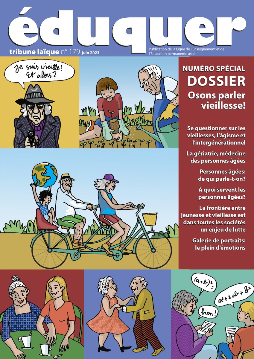 laliguebe's tweet photo. Nouveau numéro d'Éduquer:  Osons parler vieillesse!
Plus d'infos: https://t.co/KLIfBwxDvN
https://t.co/77y32KsonR https://t.co/wz8q9TwDKE