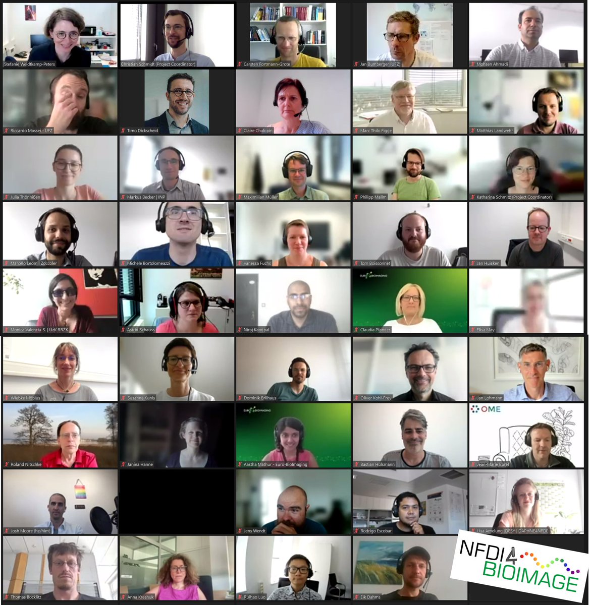 NFDI4BIOIMAGE (@nfdi4bioimage) on Twitter photo Many thanks for a fantastic #NFDI4BIOIMAGE online Kick-Off yesterday! It's exciting & motivating to see so many consortium members, partners & guests from the #bioimaging community sharing a vision for improved #RDM 4 #microscopy as a part of <a href="/NFDI_de/">NFDI - @NFDI@nfdi.social</a>. Looking forward to more! Many thanks for a fantastic #NFDI4BIOIMAGE online Kick-Off yesterday! It's exciting & motivating to see so many consortium members, partners & guests from the #bioimaging community sharing a vision for improved #RDM 4 #microscopy as a part of <a href="/NFDI_de/">NFDI - @NFDI@nfdi.social</a>. Looking forward to more!