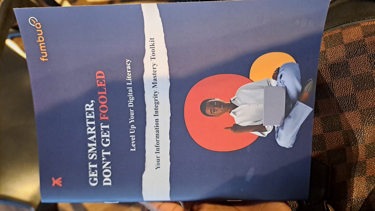 KaranjaRejoy's tweet photo. At @BarazaLab for the Information Integrity Toolkit Launch.
The toolkit is mainly to help identify misinformation and how one can debunk it. #BeSmartKnowTheFacts
#AMWIK2023 https://t.co/scqEgr4y6l