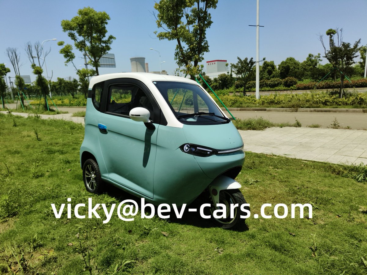 eecelectriccar's tweet image. EEC L2e electric tricycle 45Km/h electric trike for adult
lead acid battery or lithium battery
Welcome to your inquiry~
For more details, please contact with Vicky
Whatsapp：+86-19153687059
Email： vicky@bev-cars.com
#ev
#miniev
#electrictricycle
#cabinscooter
#minicar
#tricycle