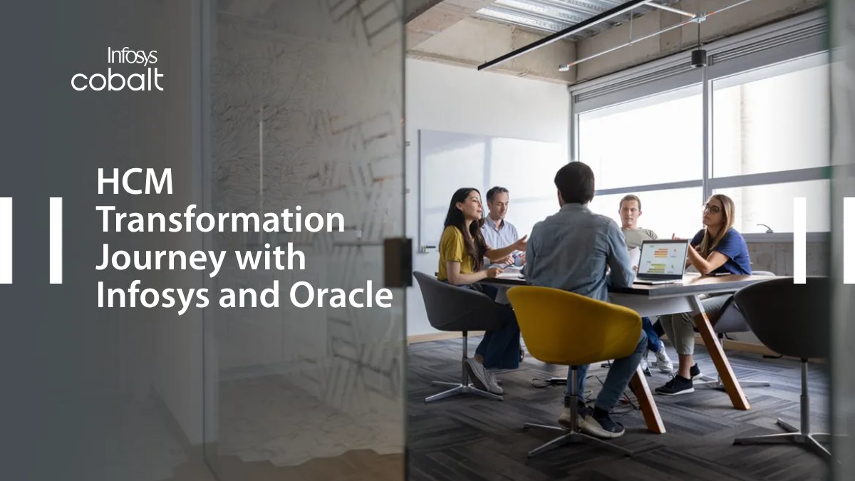 The Constellation Research, Inc. case study discusses how Infosys helped Brent Council in its #HCM transformation journey by leveraging #OracleCloud HCM. Read more here. infy.com/3NfKFsR

#InfosysOracleServices #InfosysCobalt