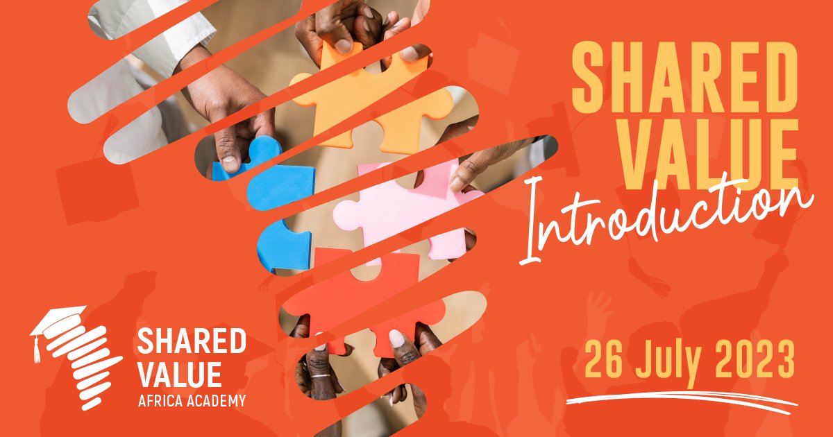 Ignite your potential with the power of Shared Value. Join us on July 26 for our Introduction to Shared Value training session. Discover profit with purpose: bit.ly/svaa-svintro #SharedValueAfrica