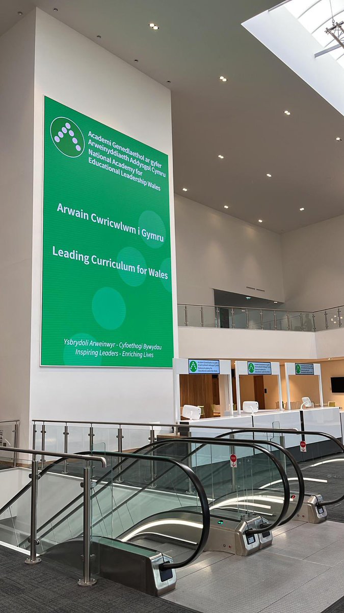 NAELCymru's tweet photo. We are delighted to host our first in-person Curriculum for Wales Conference at the @ICCWales in Newport today! 

We’re looking forward to seeing many of you here!

@WG_Education 
#LeadershipAcademy https://t.co/9t4ZGljOMl
