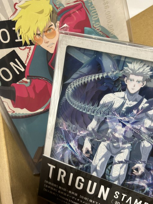 セット送料無料 【Blu-ray】TRIGUN STAMPEDE 布ポスター キーホルダー