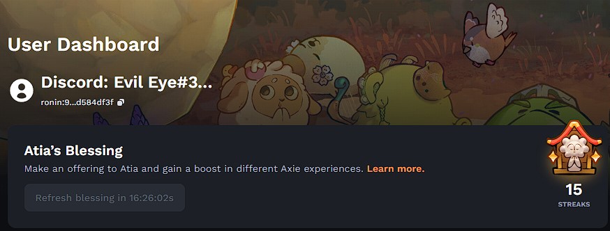 EvilEye_Axie's tweet photo. @AxieInfinity Never in my life I won in any giveaways, I hope I get lucky this time :D

#AtiasBlessing https://t.co/jQTLav1Ucy
