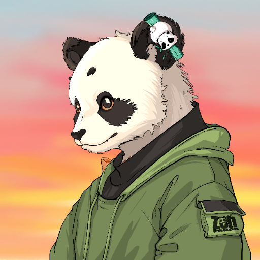zenpanda_nft's tweet photo. Time flies, but value remains. The design concept of ZenPanda NFT always strives for uniqueness and aesthetic appeal. These digital assets containing the wisdom of Zen philosophy will surely give you significant returns in future value growth. #ZenPanda #NFT  #BRC721 #BRC20 https://t.co/8oZb2EhxF9