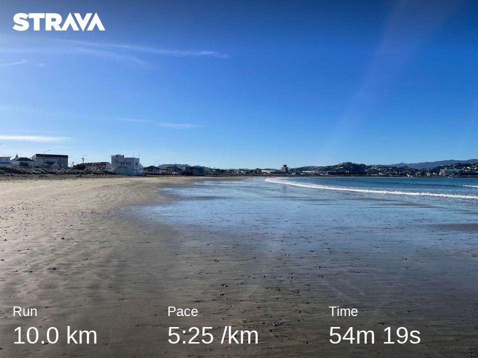 BritMumInNZ's tweet photo. Two 10km runs in two days and the usual 3km daily walk with my little doggo. This winter weather can stay around for a while! It’s been beautiful in Wellington. #wintersolstice #runwellington https://t.co/RYYGHKfjw5