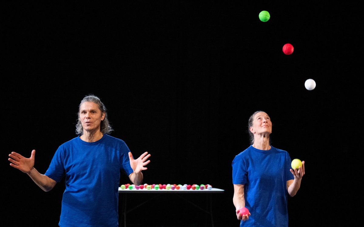 Excited to see @gandinijuggling - The Games We Play at the Lowry this week! See our TEST residency for more on circus 🎪🎪🎪 #circus #ArtsOpportunities