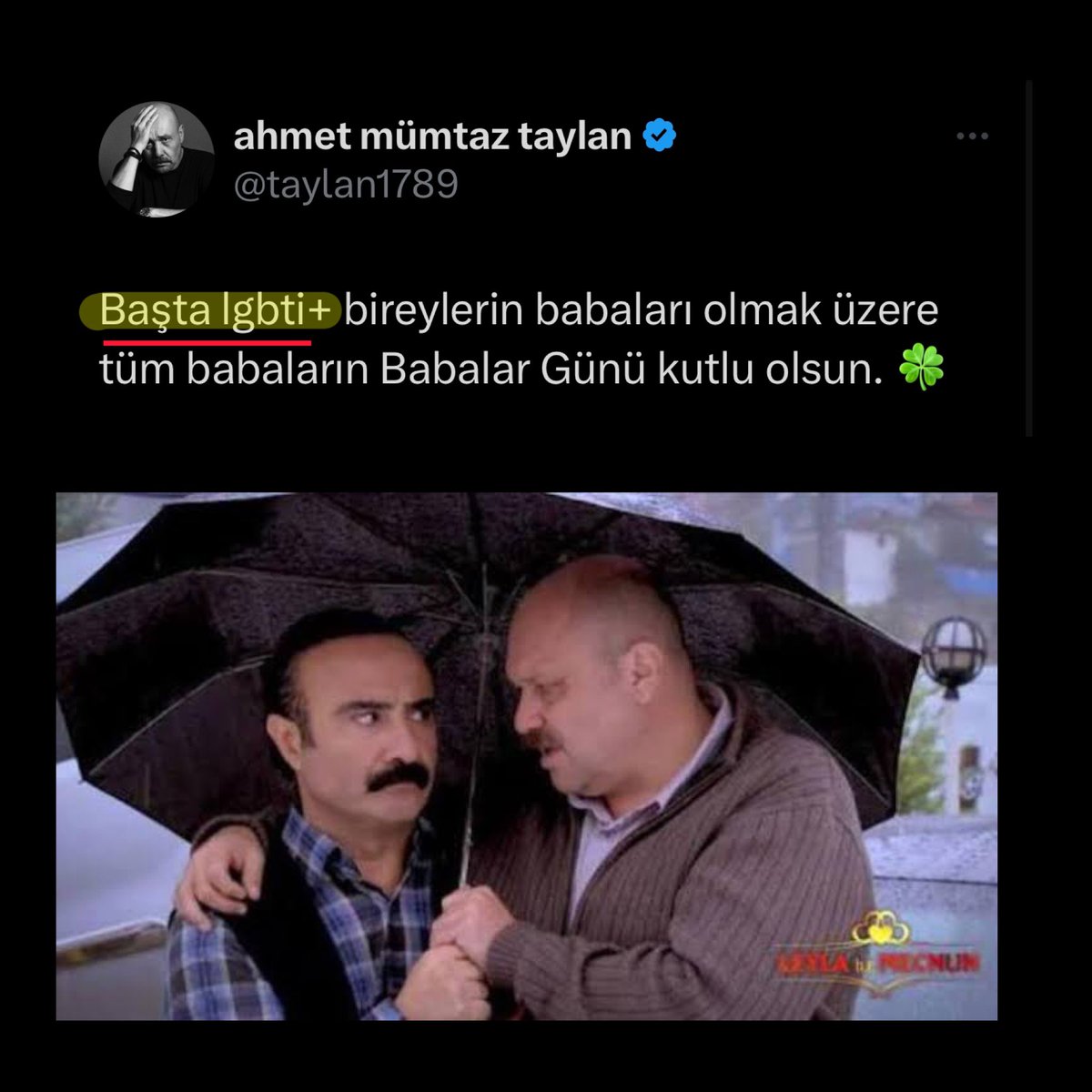 ErdemOzveren571's tweet photo. Devlet Kanalı  TRT 'nin
"Leyla ile Mecnun" Dizisi ile
Meşhur Ettiği Ahmet Mümtaz Taylan

Hali Hazurda Hala TRT 'nin
Dijital İnternet Platformu
Tabii de Filmlerde Oynamaya
Devam Ediyor.

@trt1 - @tabiiresmi  Milletin Değerlerinden Uzak Karakterlere,
Milletin Vergi Ödediği Kanalda Yer Vermeye Daha Ne Kadar Devam Edeceksin ?