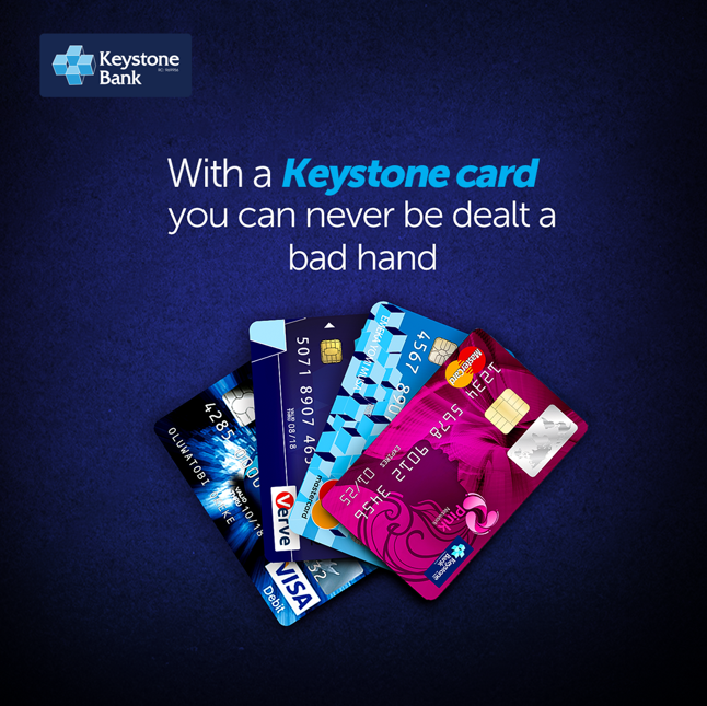 keystonebankng's tweet image. We made convenience an accessory with our cards - whatever you need, we have a card that covers it!

#KeyCards  #KeystoneBank #MakeItHappen