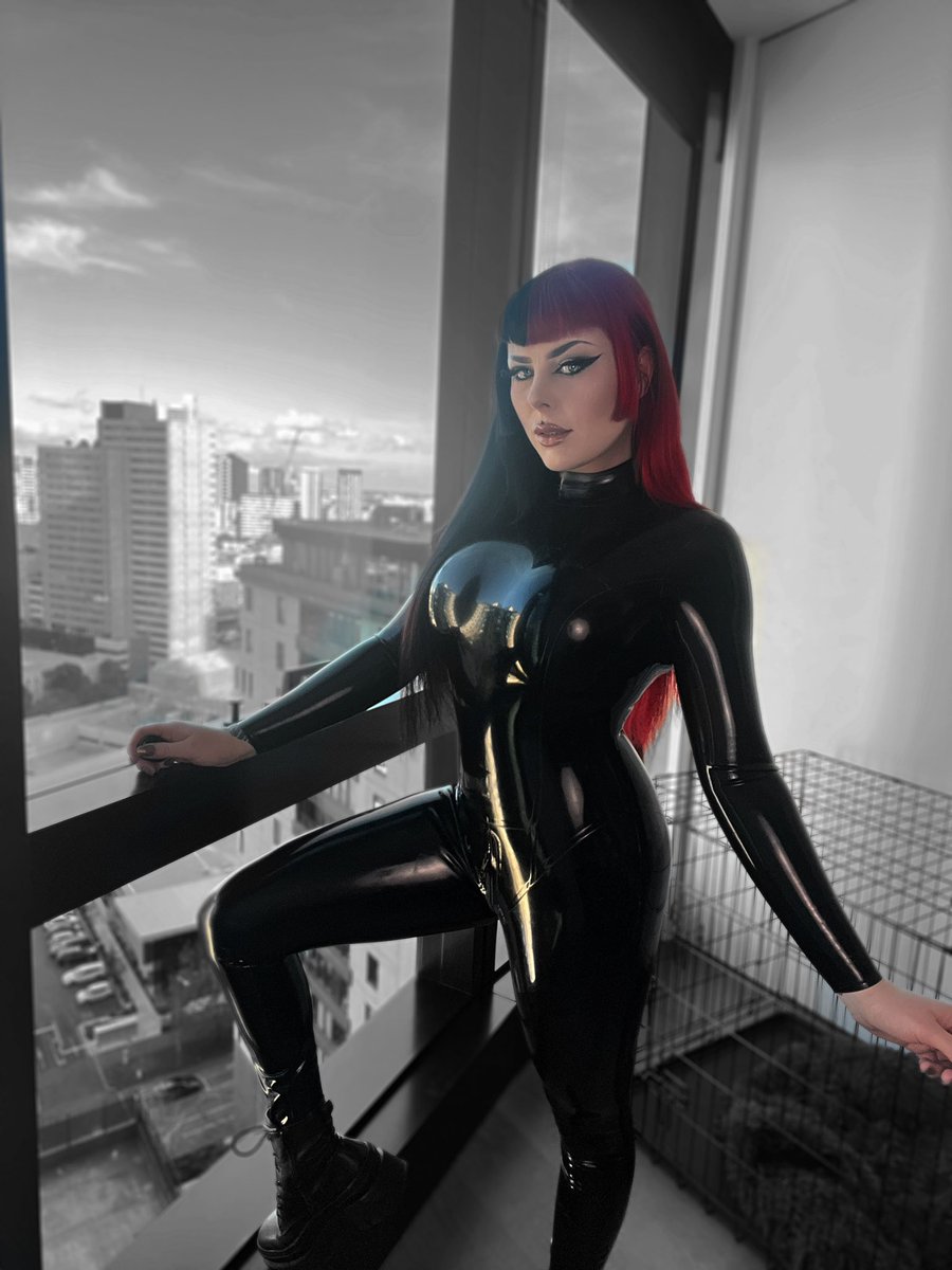 Miss Big Squishy Goth Milkers on Twitter "Latex on…. Latex off."