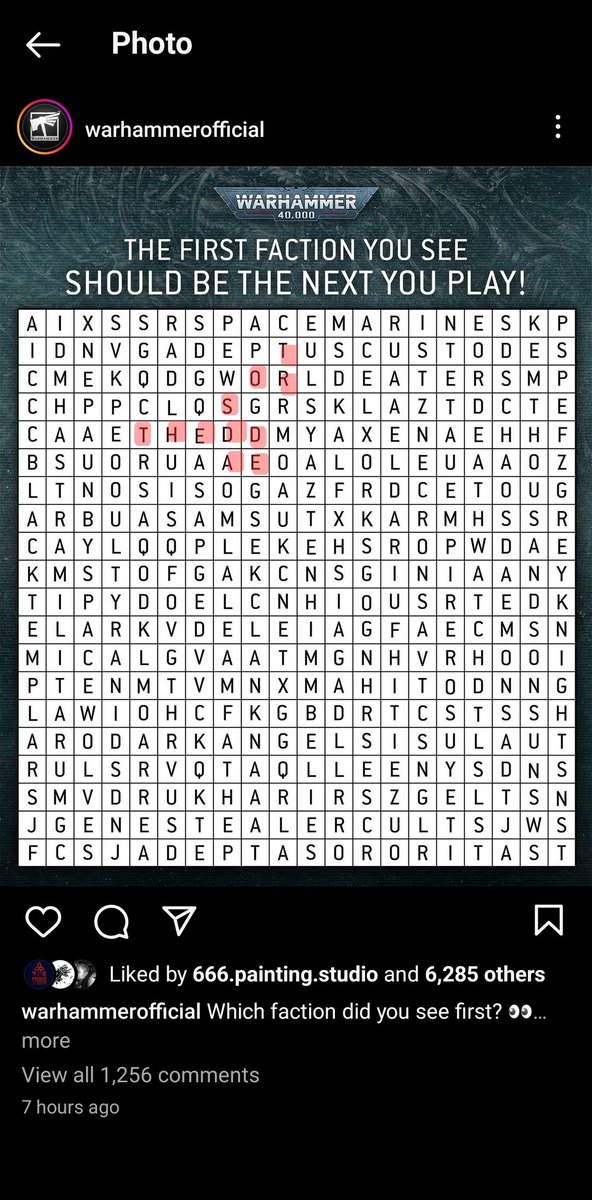 HivefleetHorror's tweet photo. The dead sort 💀 

Tbh I've never been good at words searches. I blame ADHD. https://t.co/Wf4WibeG0n