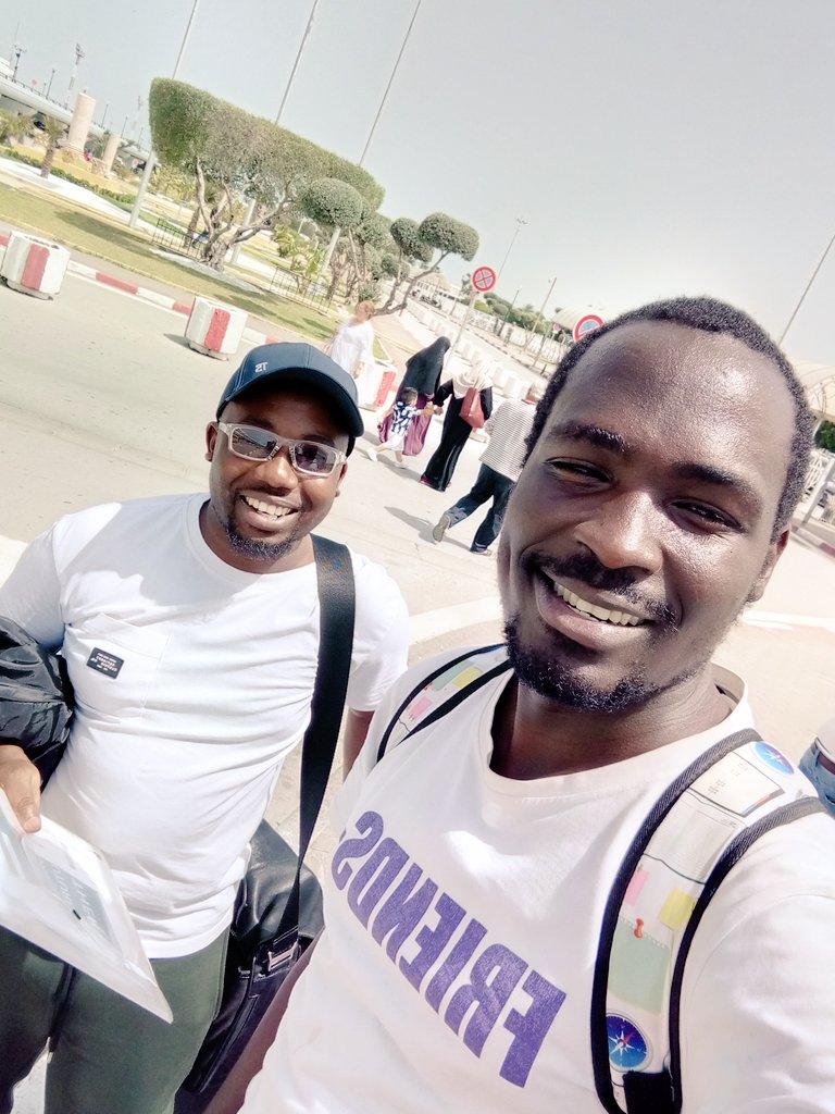 Mwadena003's tweet image. Finally in #Tunisia, ready to connect, co-create, &amp;amp;  spark cross boarder collaboration with fellow young leaders across Africa, &amp;amp; Africa in Diaspora. Our mission is to push #AfricaWeWant through #CollaborativeApproach ♥️🧡💚

#ItsMwadena #BoschAlumniNetwork