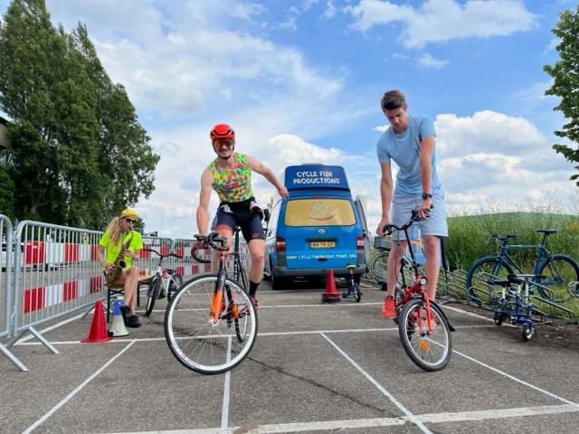cycle_fun's tweet image. Zondag 25 juni Open NK Slowbiking voorronde in Haarlem tijdens Rondom Figee! 🏁🐢🚴‍♂️🚴‍♀️🚴‍♂️🚴‍♀️