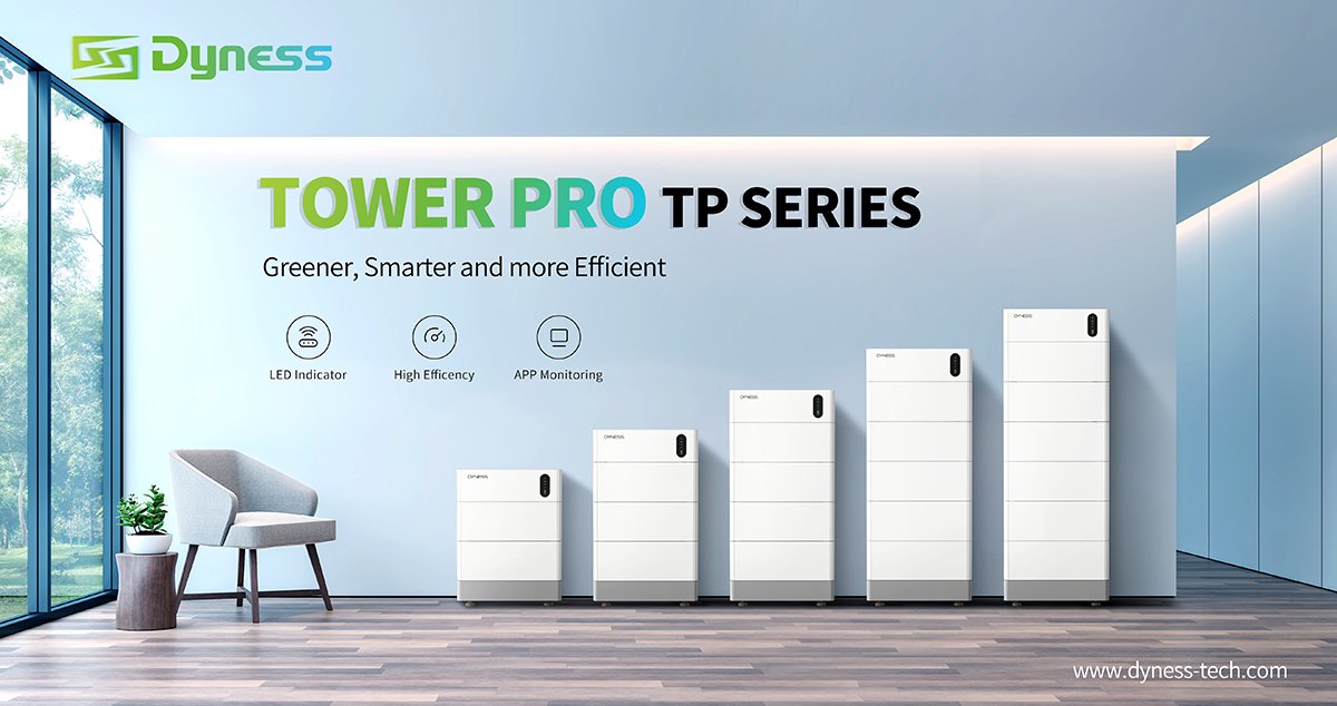 🌟Dyness Tower pro:
Dyness' first battery is equipped with LED indicators to show battery capacity and operating status from the outside, 1C charge/discharge, ultra-high efficiency✨

#newproducts #Update #solarbattery