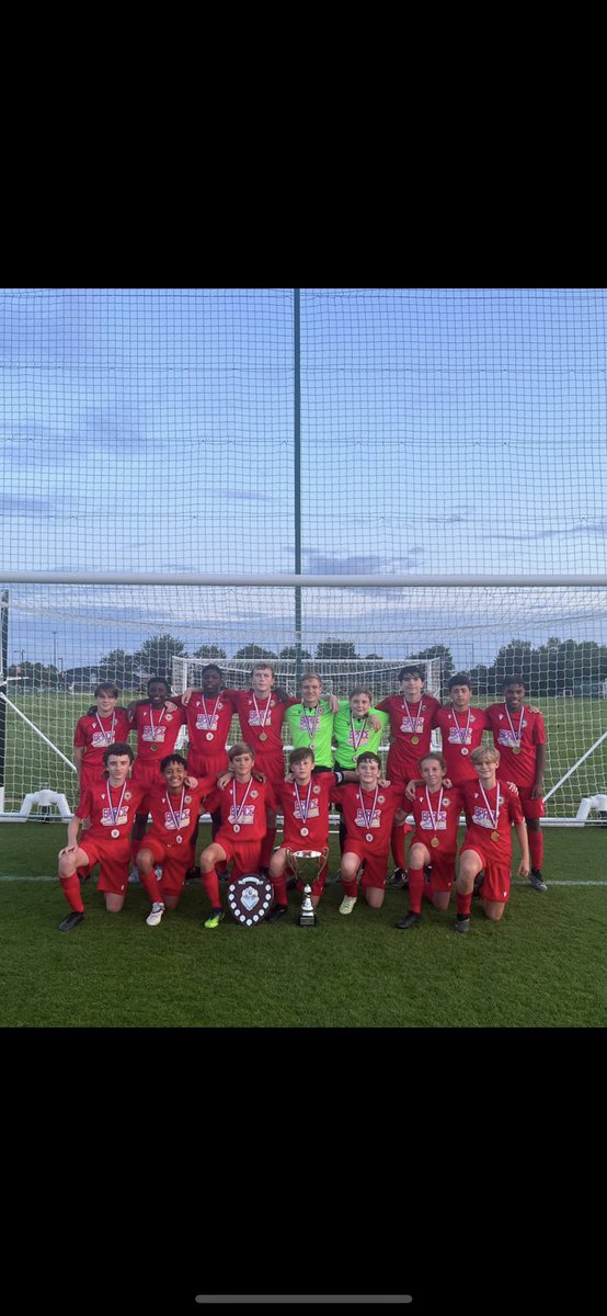 Good end too the season for the boys 
League an cup double <a href="/LpoolSchoolsFA/">Liverpool Schools FA</a> U13s 👏🏽🏆🏆