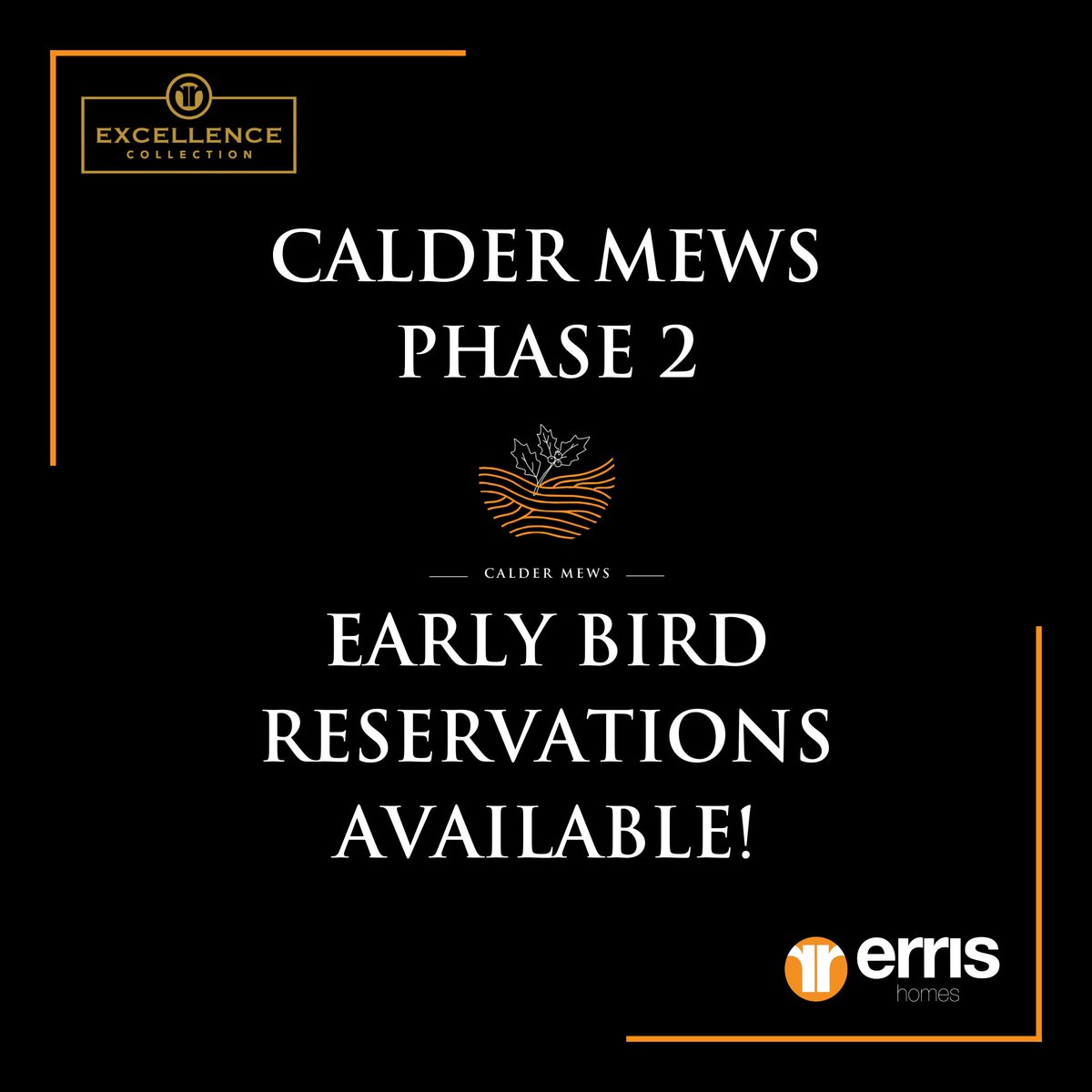 🏠 Don't forget: Calder Mews Phase 2 is open for early bird reservations! 

✨ The exciting new Phase 2 homes are also part of our excellence collection - a range of homes with a superior specification standard.

📖 Learn more here: errishomes.com/new-homes/hali…

#errishomes #newhomes