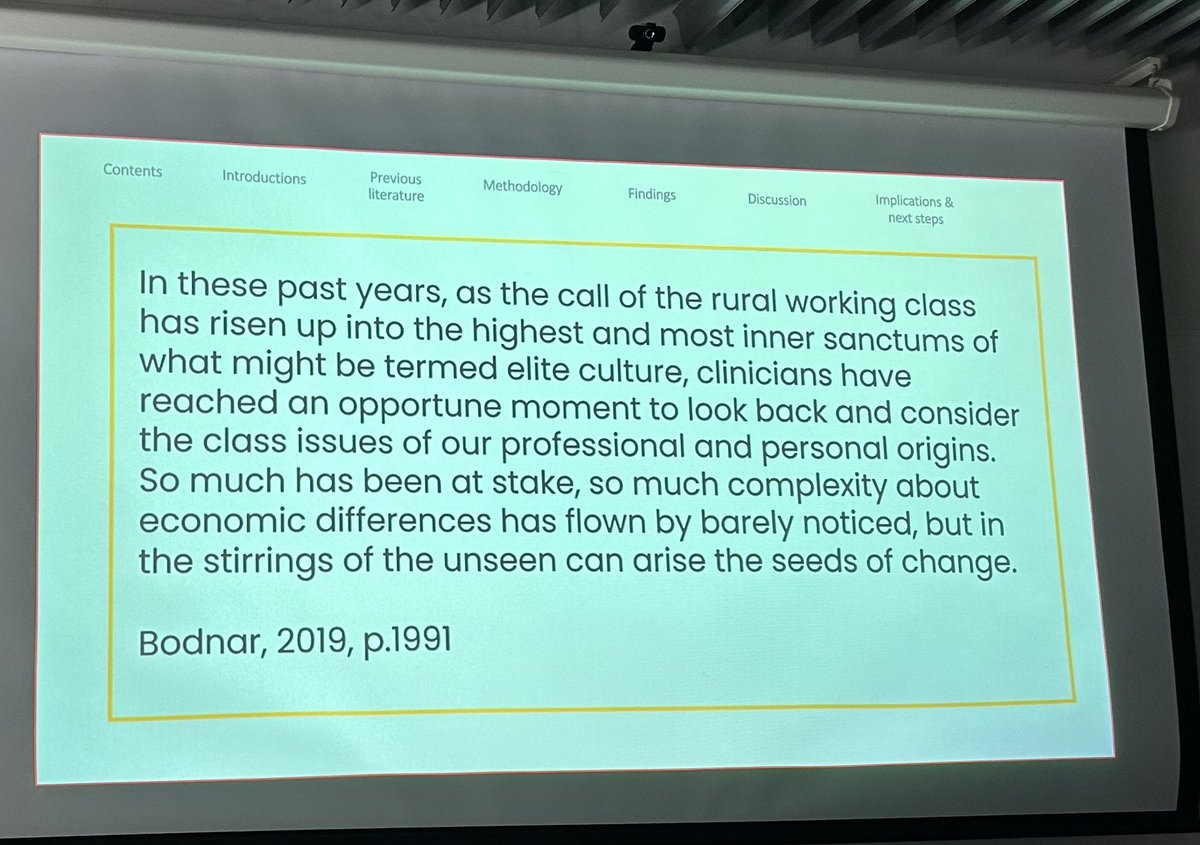 BridgetteRicket's tweet photo. Anna Davis #poscupi #ClassClin 

What an quote to end on 

Class relations in therapy. https://t.co/yqKyXLDxab