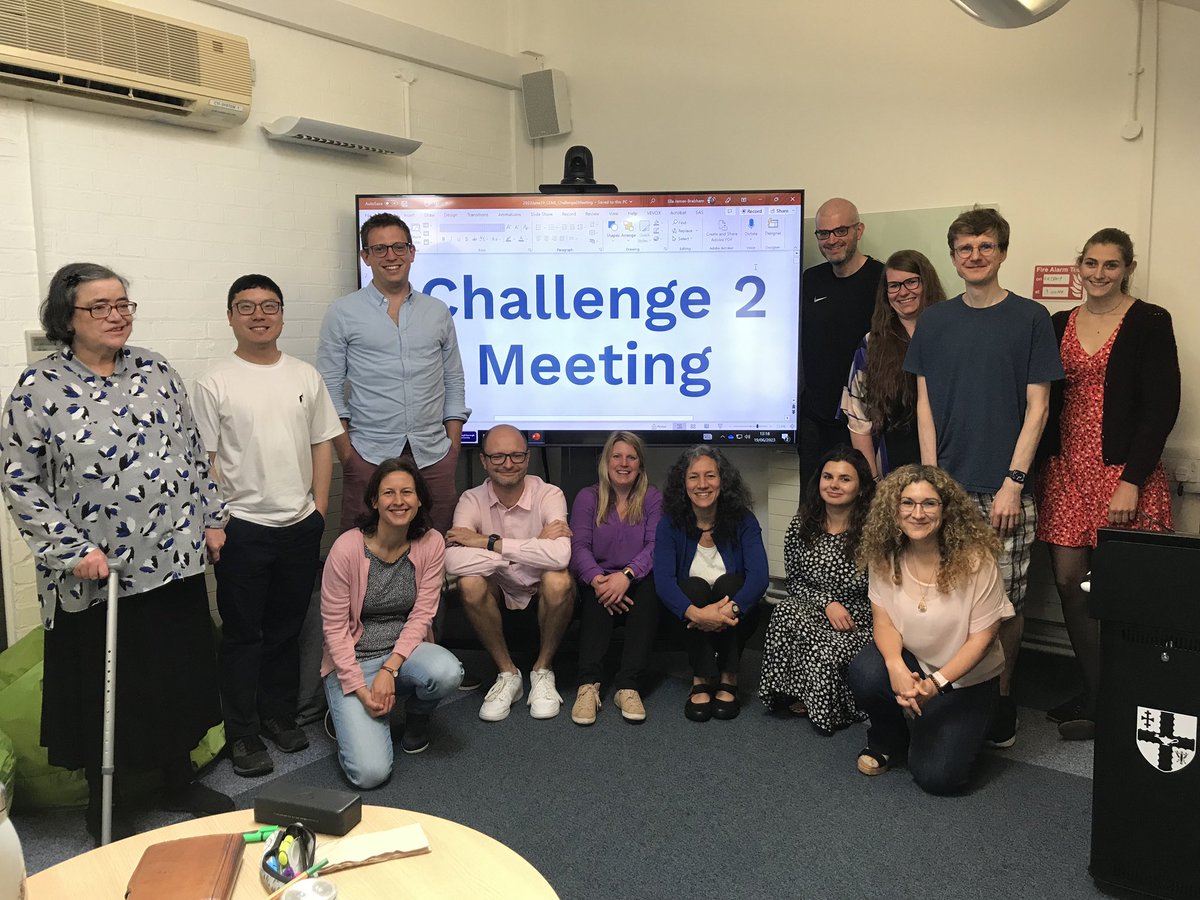 It was really great for challenge 2 <a href="/ceml_esrc/">ESRC Centre for Early Mathematics Learning</a> to get together in person earlier in the week to discuss our achievements &amp; lessons learnt over the first year of <a href="/ceml_esrc/">ESRC Centre for Early Mathematics Learning</a> , and our plans for year 2 and beyond!  Stay tuned for all of the exciting things happening.