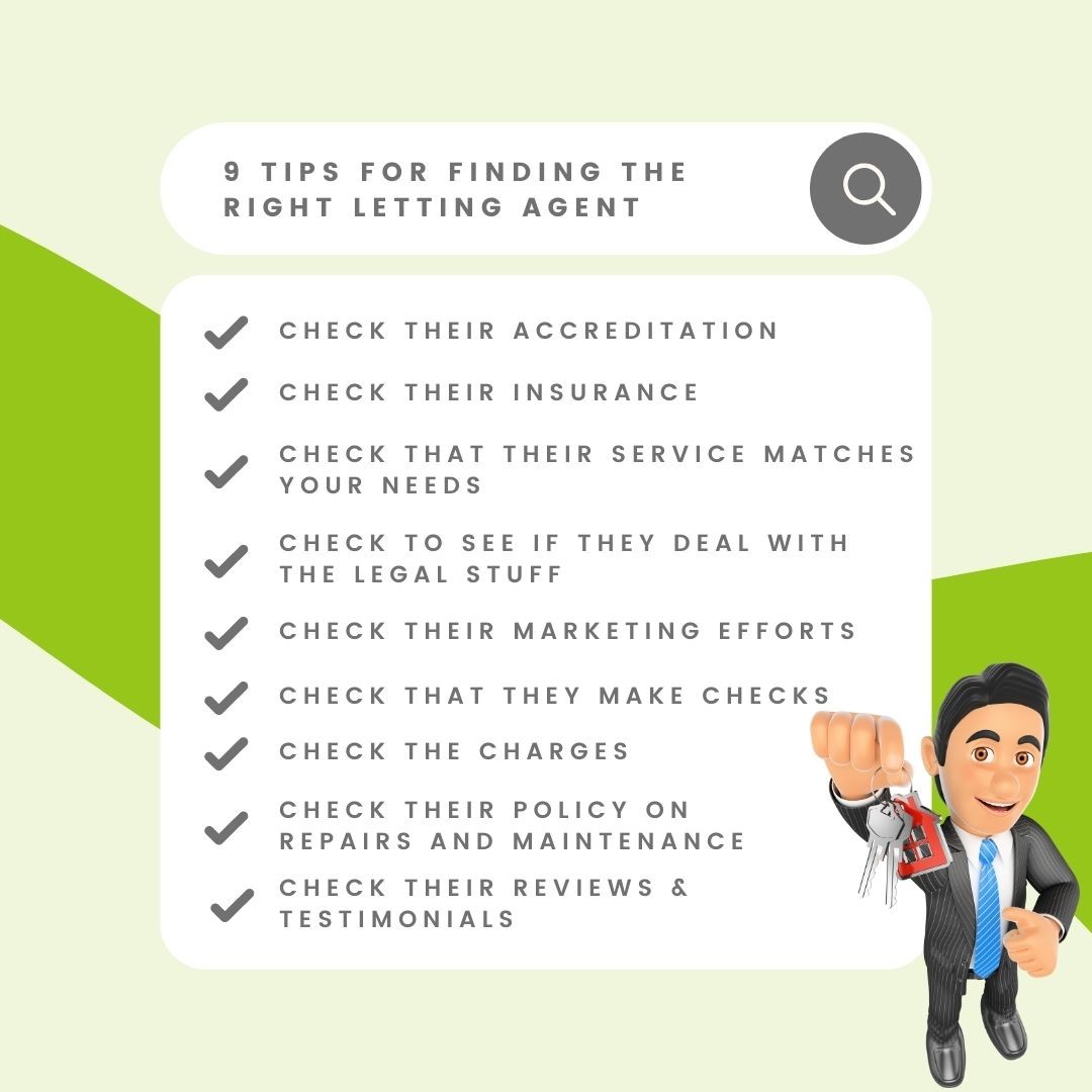 The increase in buy-to-let investments has led to an influx of unreliable agents. A lot of these self-proclaimed 'experts' just want your cash, but nobody wants to fall for that. So, how can you separate the good from the bad?

#lettingagent #tenant #toptips