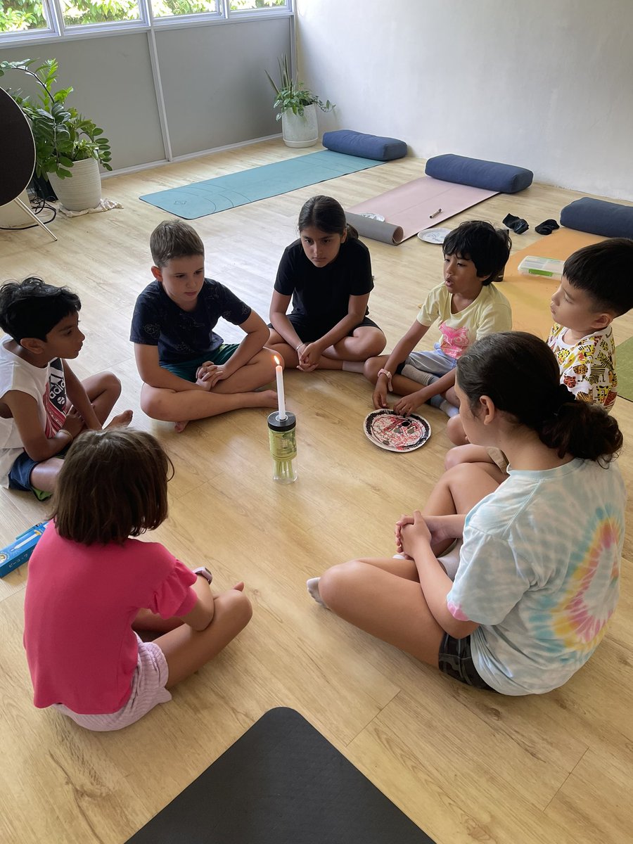 blissyogasg's tweet photo. 🌞Guiding Children on a Transformative Journey.Celebrating International Yoga Day 🧘‍♀️On International Yoga Day,I had the privilege of starting my day by guiding children on a transformative journey.Together,we embarked on a mission to cultivate balanced minds and resilient hearts. https://t.co/u7BFNVg7kz