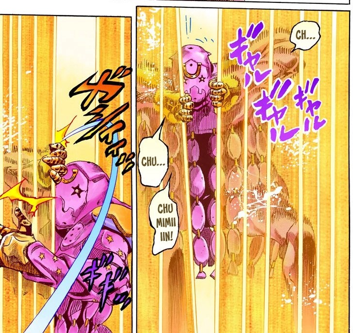GyozaGuru's tweet photo. @_creature_only He read steel ball run and pulled a tusk act 4 move https://t.co/0XimzoCyxW