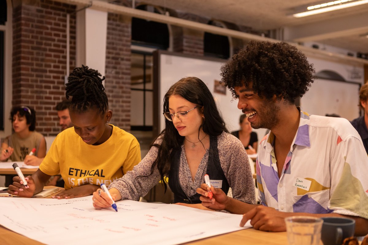 WhatDesignCanDo's tweet image. Last week we had the incredible opportunity to host our 13 #MakeitCircularChallenge winners in Amsterdam for a week-long Bootcamp on all things #circulardesign.

See the complete list of winners and their projects: bit.ly/3Ijb7zW