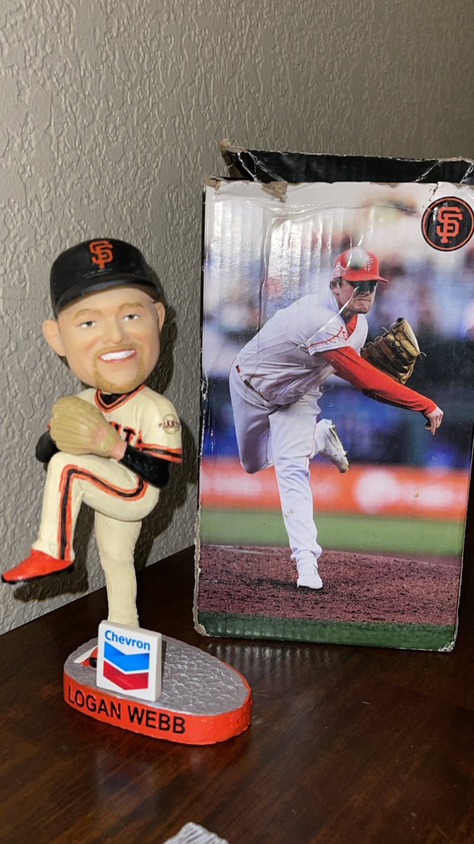 #LoganWebb #Pitcher #SFGiants #GoodGame #DontStopBelieving #BobbleHead #Collector
