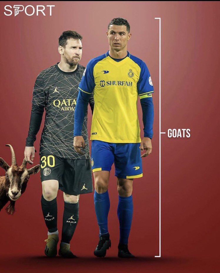 Footballers and what they’re known for. No 10 will shock you, A thread 

1. Messi & Ronaldo = GOATS 🐐