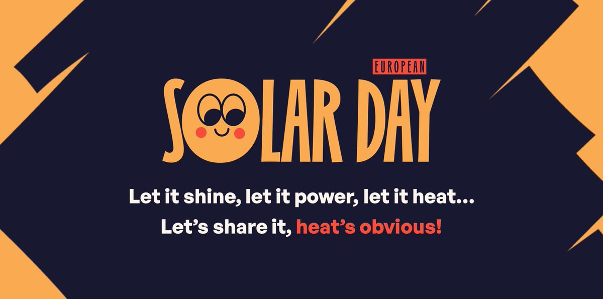 SolarHeat_EU's tweet image. ✨Today is #EuropeanSolarDay, celebrating the benefits of #solarenergy! ☀️

Join us, @SolarPowerEU, and our partners as we celebrate the summer solstice and the potential of solar for a more sustainable future! 🌍 

Check out our website to learn more 👉 solarheateurope.eu/european-solar…