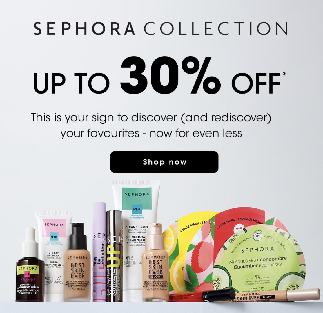 diarybeautygeek's tweet image. ✨Sephora UK Offers✨
Shop—&amp;gt; tidd.ly/3ND4pXJ
Summer sale up to 50% off 
Sephora Collection up to 30% off 

Aff/ad #sephora #sephoracollection #summersales #dailydeals