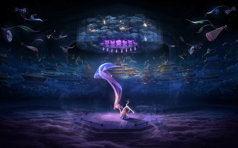 Minda_Wang_Nhat's tweet image. #Hirender was honored to be involved in the world&apos;s first cave-style #immersive experience drama &quot;Yue Dong Dunhuang&quot;. Visitors can walk, stand or sit in the viewing area, experience the realistic cave crossing, and feel the charm of Dunhuang culture.

#avsolution #mediaserver