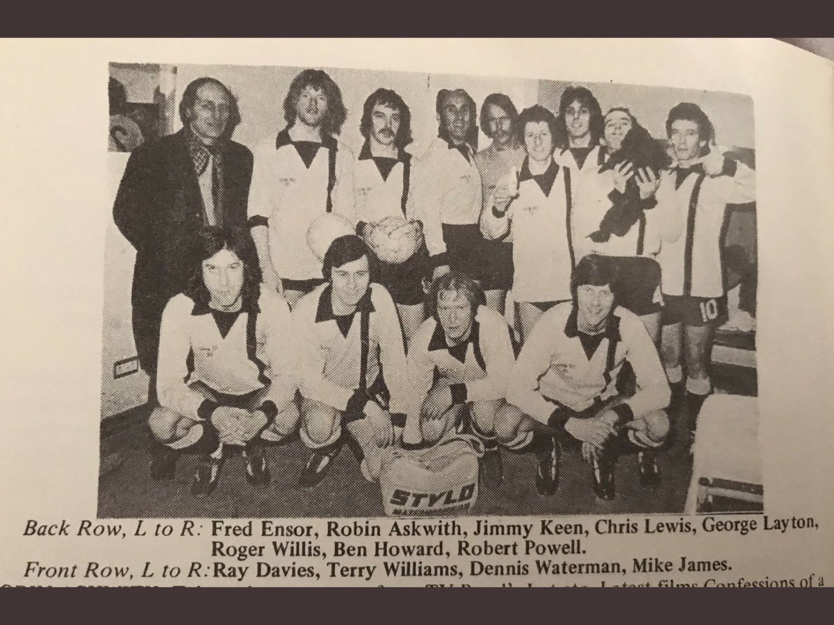 Happy birthday to Ray Davies…great left winger…football wise!
Somebody once dropped substances in my drink the night before a match…
Next day was challenging …there were 16 Ray Davies and 16 balls…mathematically it was never going to happen..!!