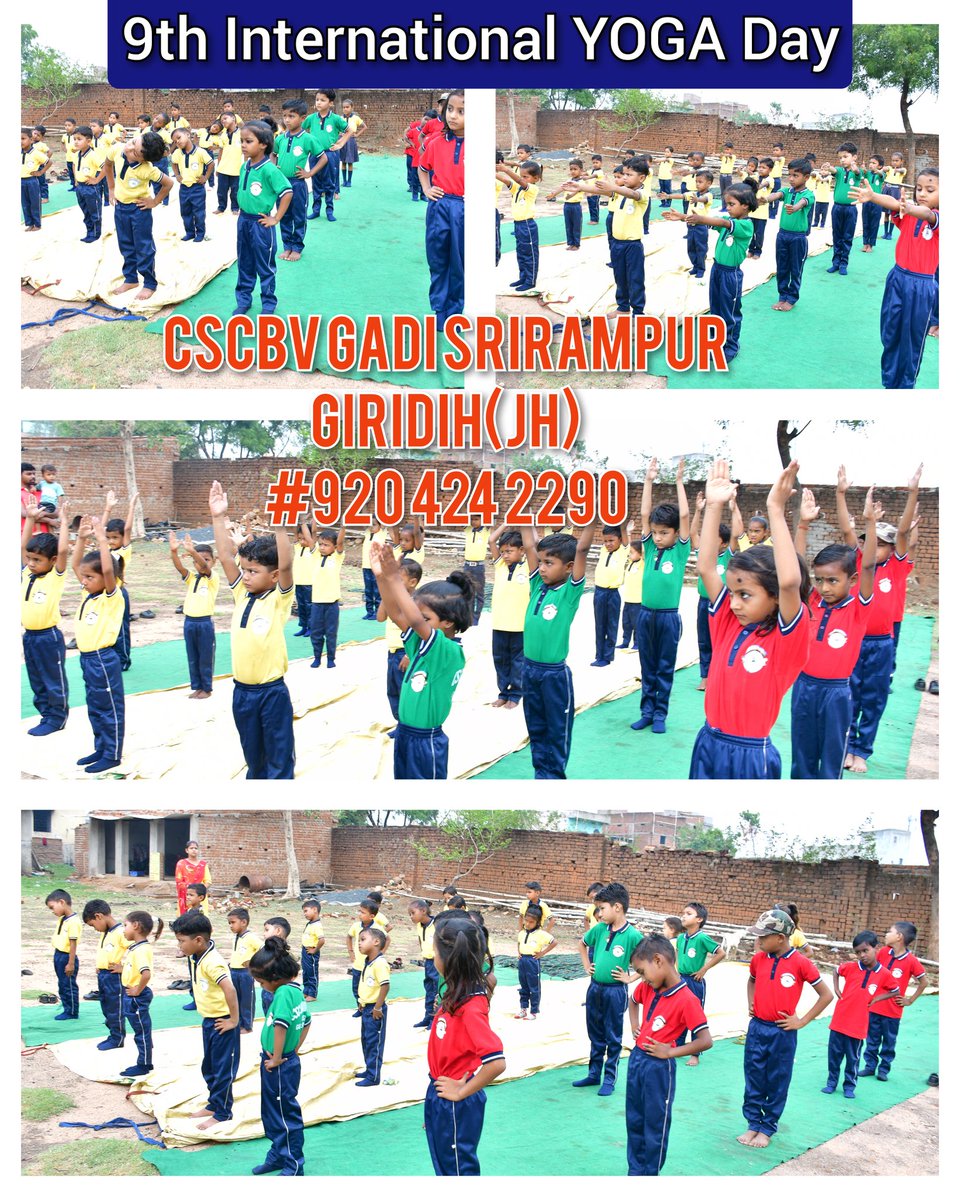 BipinKumarray's tweet image. Vle- Bipin Kumar Ray
CSC Id- 373782930013
Block- Giridih
Dist- Giridih
State- Jharkhand

#moayush
#CSCegov 
#CSCSPV_Health
#CSCPeYoga 
#myyogamypose